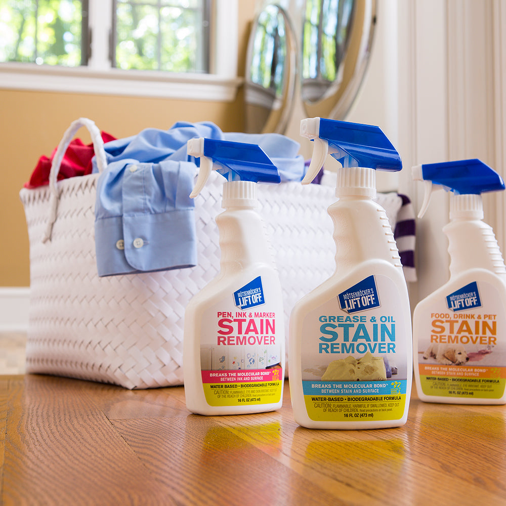 Lift Off's Powerful Household Stain Removers