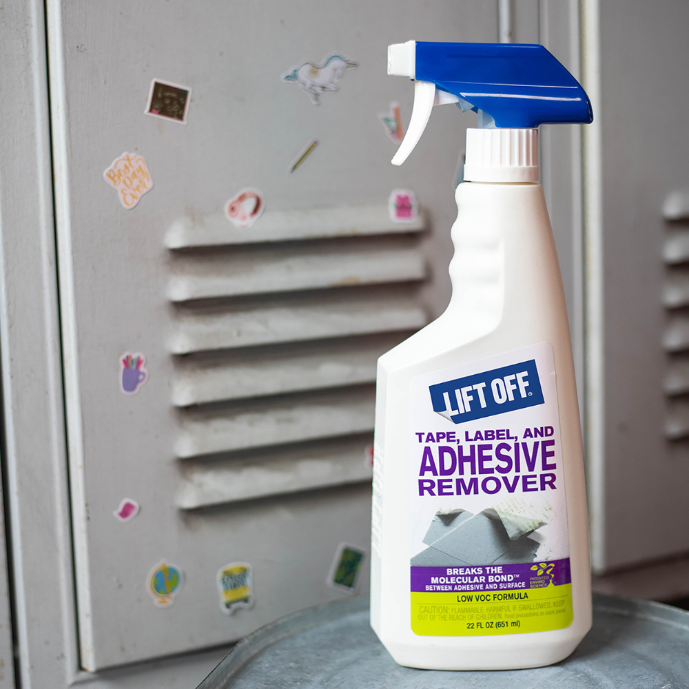 Motsenbocker's Lift Off Adhesive Remover - 1 Gallon Tape, Label & Sticker Remover For Multiple Surfaces