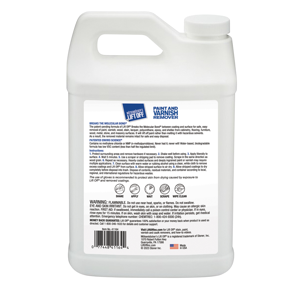 Motsenbocker Paint & Varnish Remover