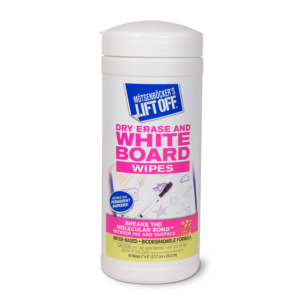 Lift Off Dry Erase White Board Cleaning Wipes