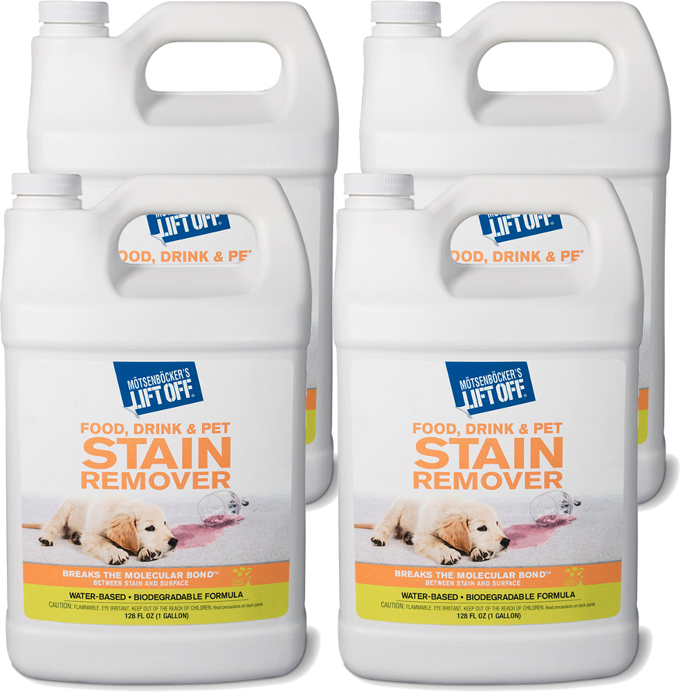 Lift Off Food, Drink, Pet Stain Remover 1 Gallon Bottle