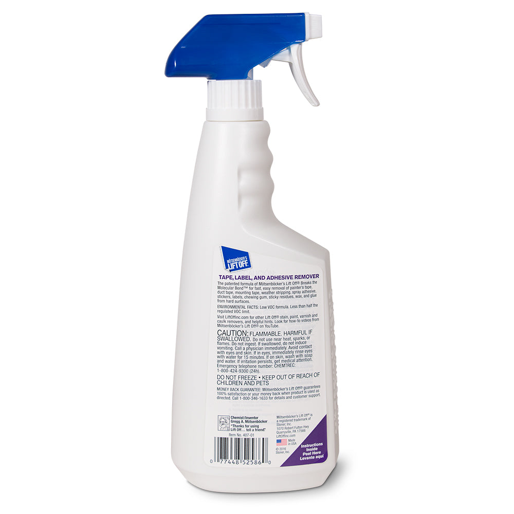 Un-Du Adhesive Remover, Who hasn't come un-glued trying to remove barcode  labels, masking tape from wood trim or bubble gum from carpet? Several  drops of Un-Du will safely and