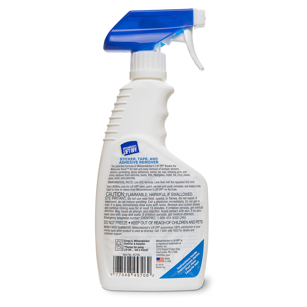 Lifter 1 Bug and Tar Remover - 16 oz bottle
