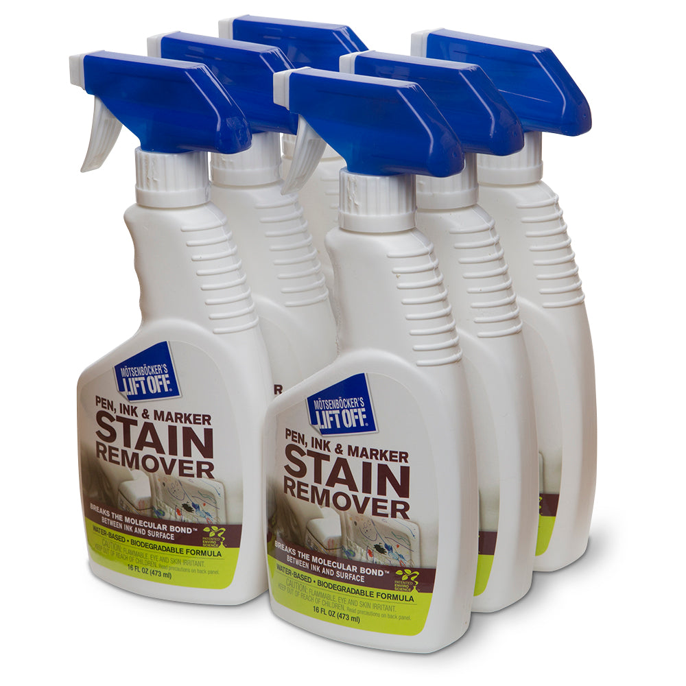 Lift Off Pen, Ink, Marker Stain Remover 16 oz. Spray Bottle 